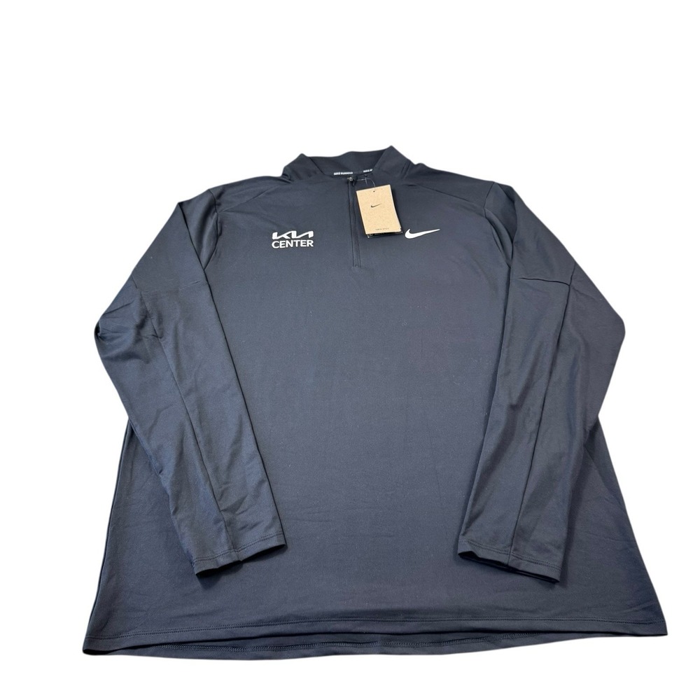 Nike Black Kia Center ‎ 1/2  Zip Performance Men's Pullover Sz XL NWT